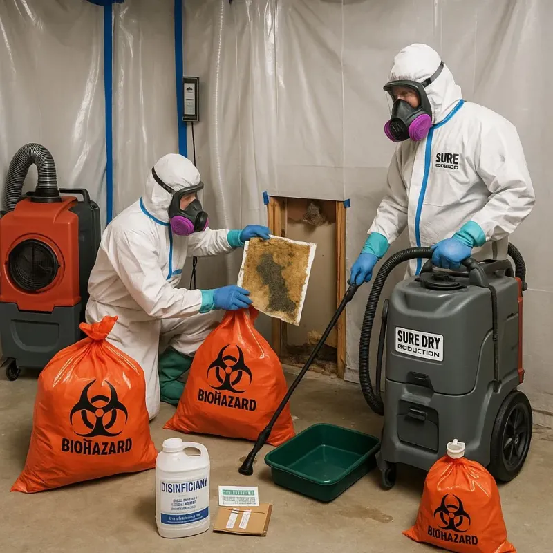 Contaminated Water Handling Protocols process in Cherokee County, SC