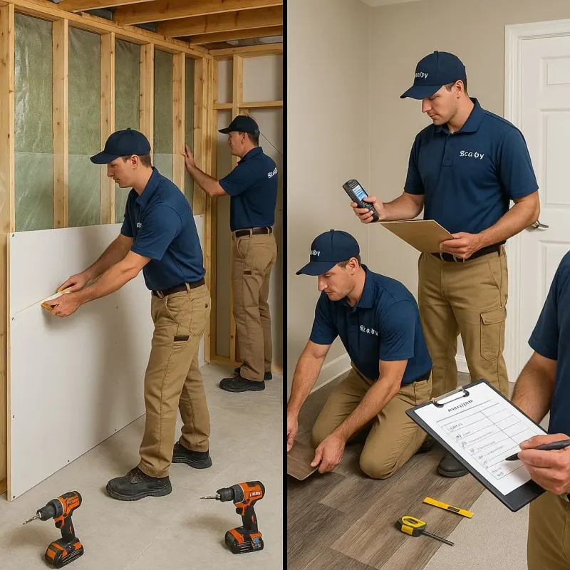 Repairs and Reconstruction process in Cherokee County, SC