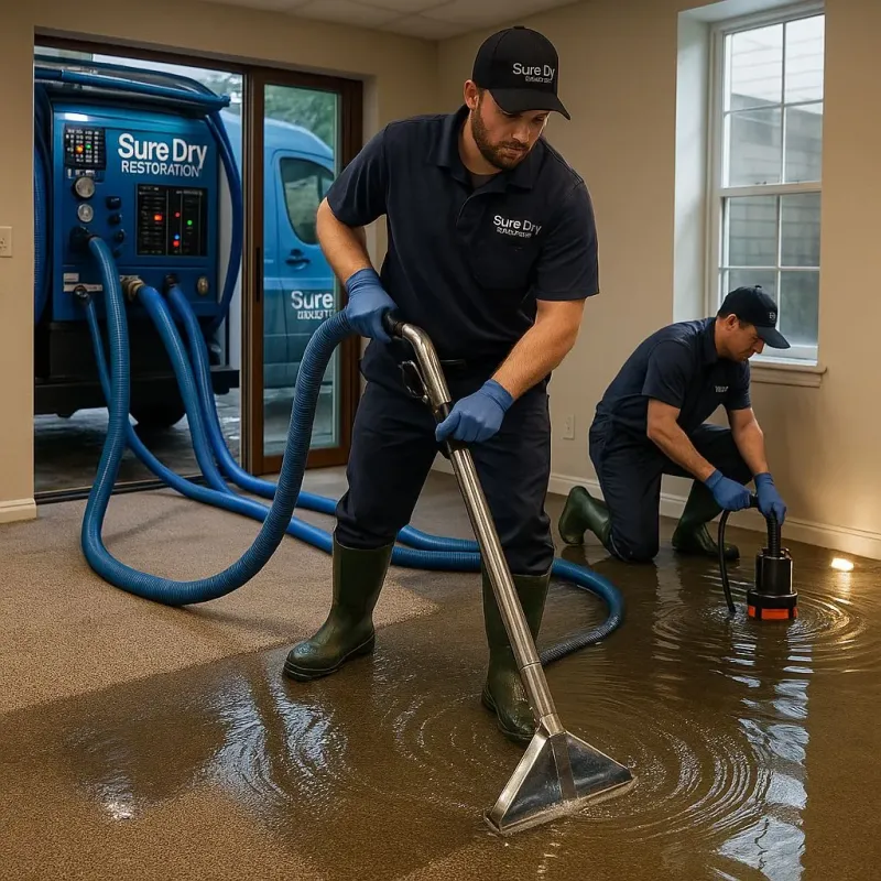 Water Extraction and Removal process in Cherokee County, SC